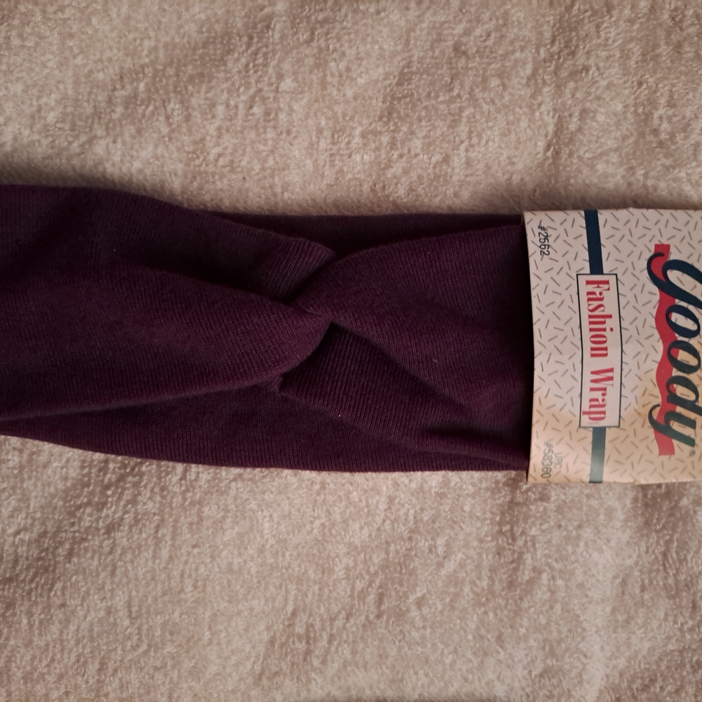 New Goody, Purple Amethyst Wrap Headband Hair Accessory